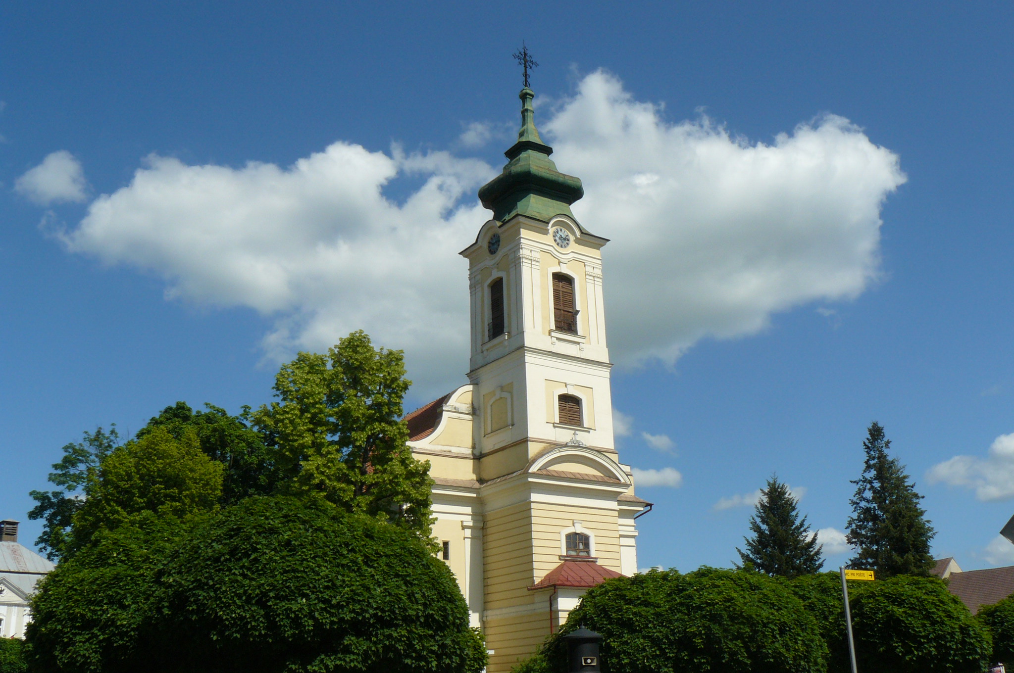 Hlavné námestie - Kostol Sv. Jána Krstiteľa